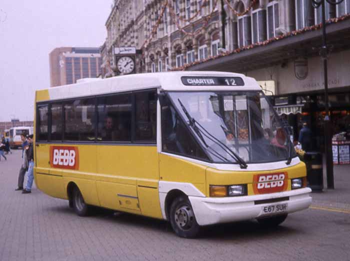 Bebbs Optare City Pacer E67SUH