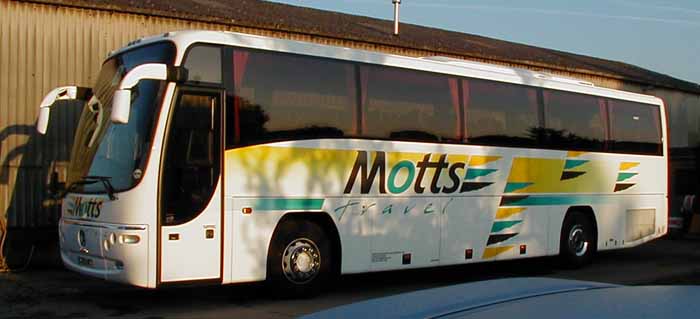 Motts Travel Volvo B12B Plaxton Panther GT03MTT