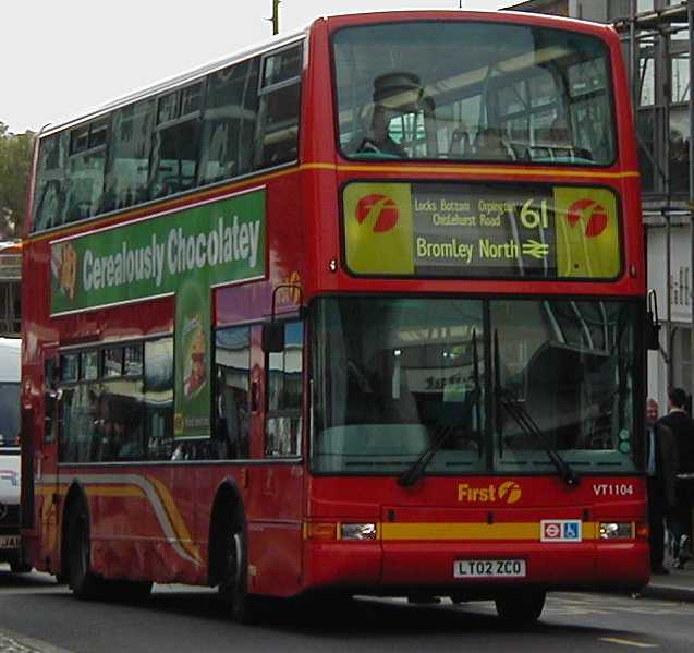 First Volvo B7TL Plaxton President