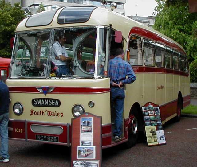 South Wales AEC Reliance Weymann Fanfare 626