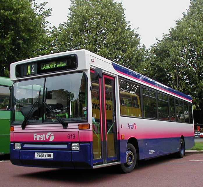 First Cymru Dennis Dart Plaxton Pointer 619