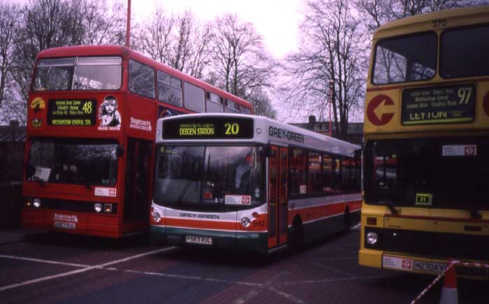 Grey Green Dennis Dart ALX200s