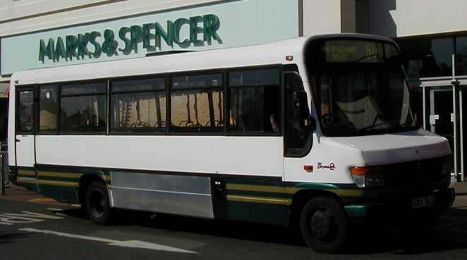 Norfolk Green Mercedes Vario O814D Plaxton Beaver 2 S313DLG