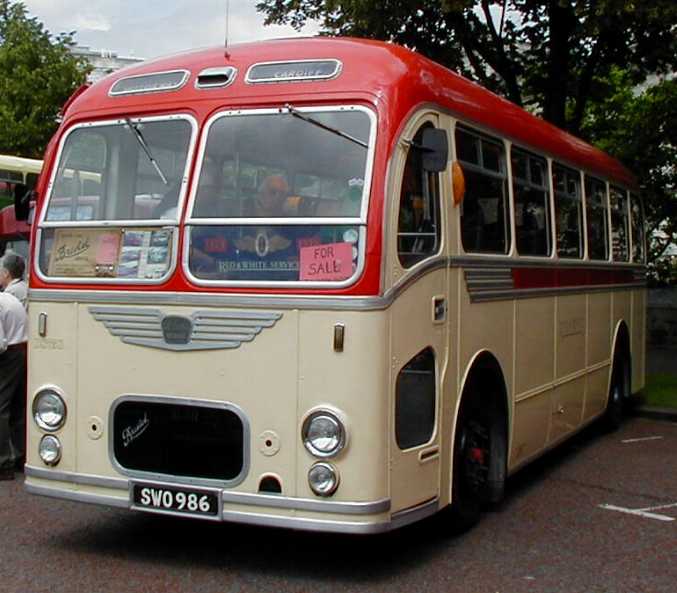 Red & White Bristol MW6G ECW UC.758