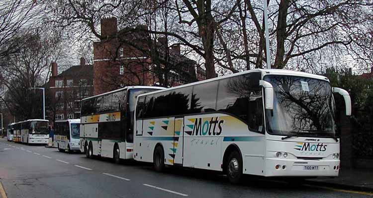 Motts Travel Volvo B10M / Jonckheere Mistral T100MTT