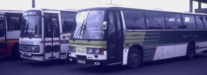 Crosville Leyland Tiger Duple Laser CTL37