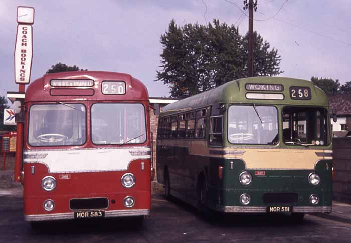 Alder Valley AEC Reliance MCW 347 & 348