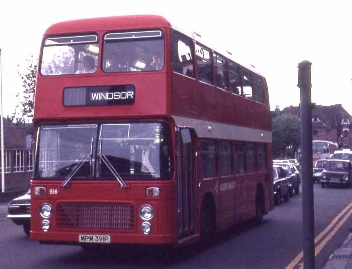 Alder Valley Bristol VRTSL3 ECW 936