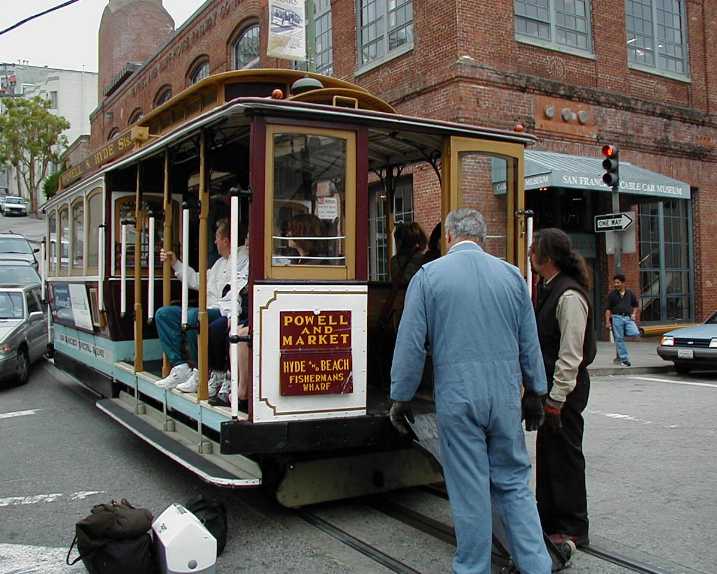 San Francisco cable car