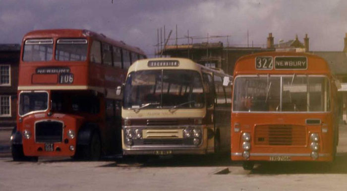 Alder Valley Bristol Lodekka LD6G 543, RELH6G Plaxton 59 & Ford R1014 ECW 706