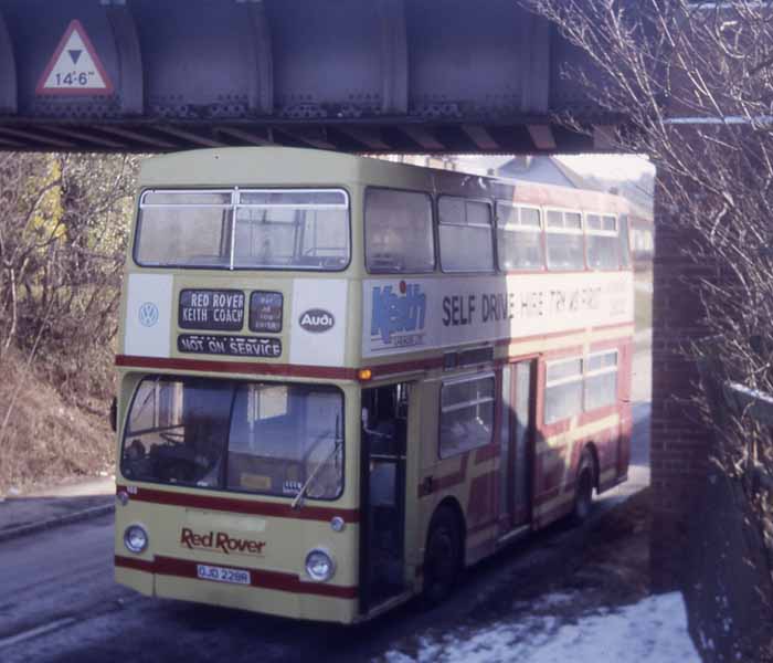 Red Rover Leyland Fleetline MCW 155 DMS2228