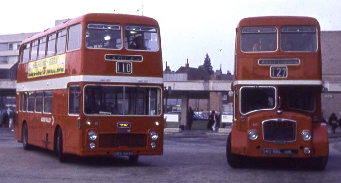 Alder Valley Bristol VRTSL6G 901 & Lodekka FLF ECW 623