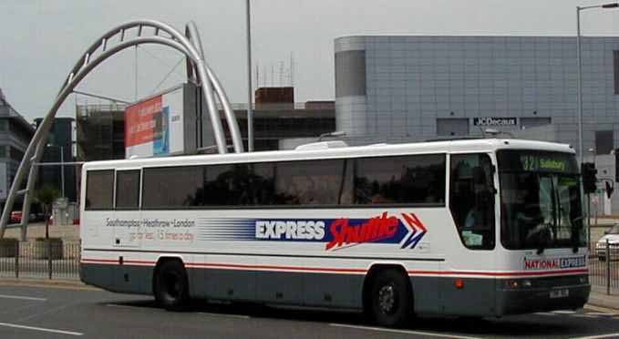 Wilts & Dorset National Express DAF SB3000 Plaxton Premier