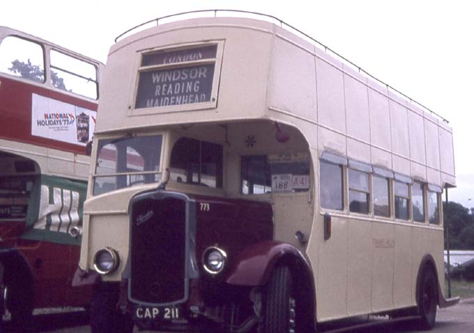 Thames Valley Bristol K ECW opentopper 711