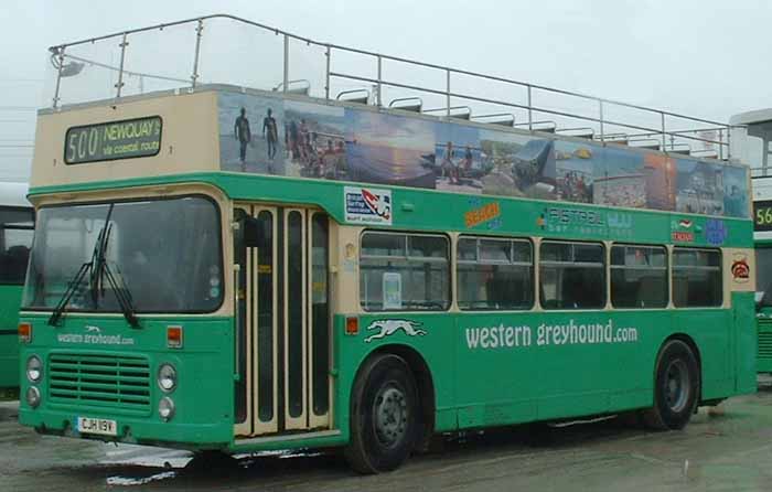 Western Greyhound opentop Bristol VRTSL3 ECW