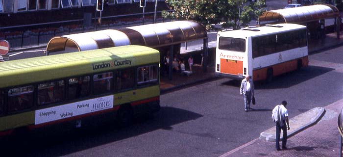 Armchair Passenger Transport Leyland Swift Wadham Stringer and London & Country Leyland National