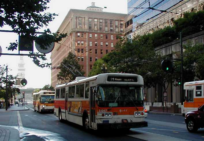 San Francisco Flyer E800 trolley 5047