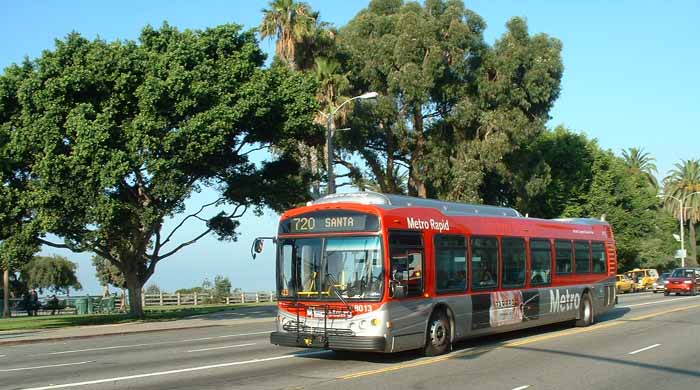 Metro Bus Rapid NABI 45C-LFW 8013