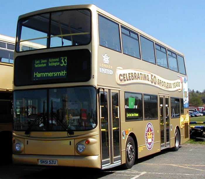 London United Golden Jubilee Dennis Trident