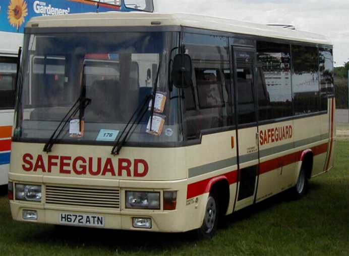 Safeguard Toyota Coaster Caetano Optimo