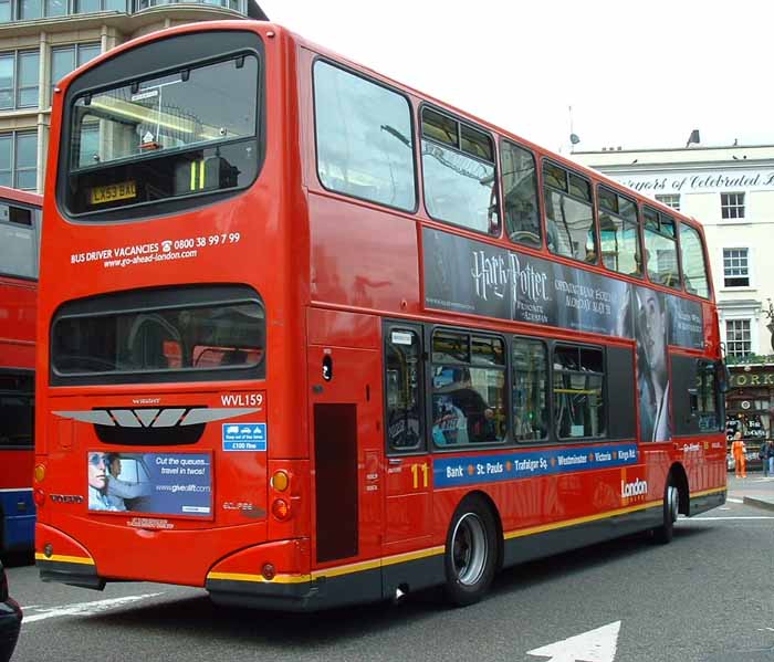 London General Volvo B7TL Wright Eclipse Gemini WVL159