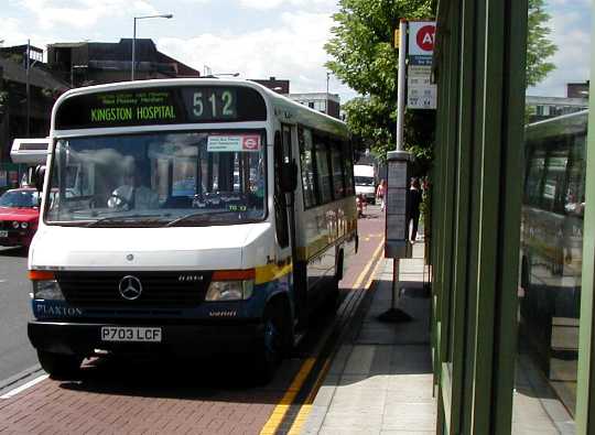 Tellings Golden Miller Mercedes Vario O810D Plaxton Beaver 2 P703LCF