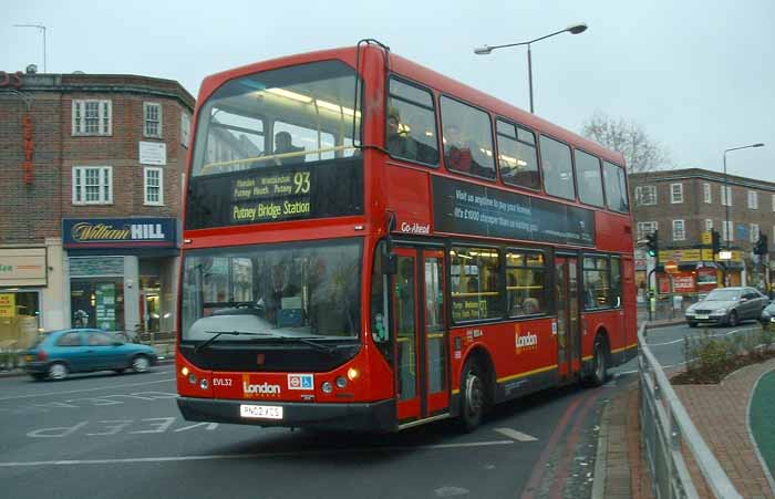 London General Volvo B7TL East Lancs Myllennium EVL32