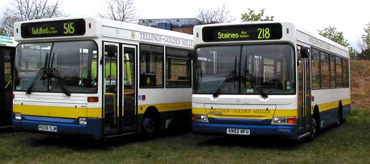 Tellings Golden Miller Dennis Dart SLF R506SJM & MPD 329