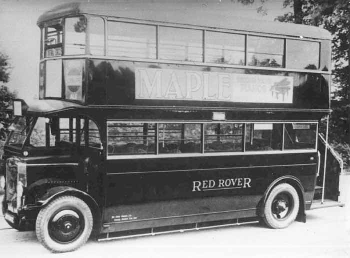 Red Rover doubledecker