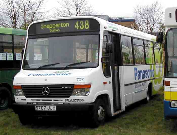 Tellings Golden Miller Mercedes Vario 810D Plaxton Beaver 2 707