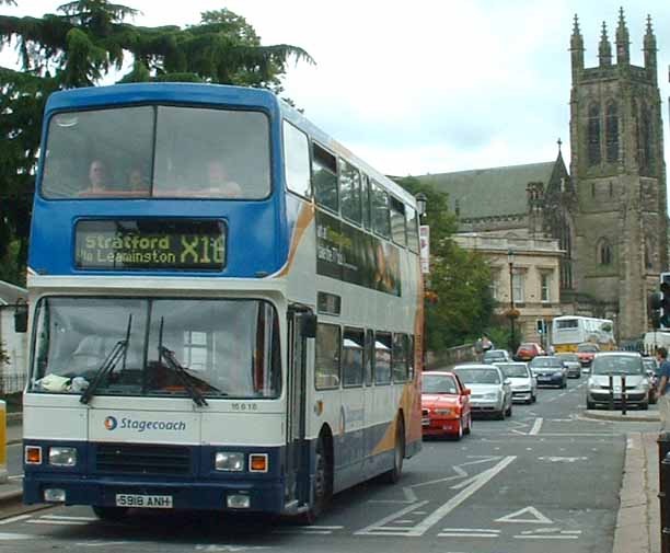 Stagecoach Midland Red Alexander bodied Volvo Olympian 16618