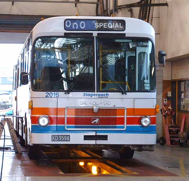 Stagecoach Auckland MAN SG220 Hawke artic 2016