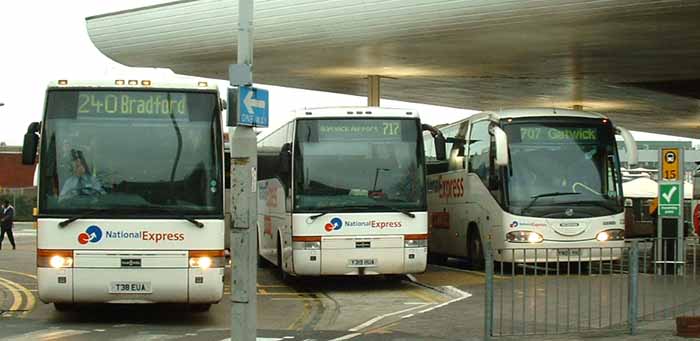 Arriva Yorkshire National Express DAF SB3000 Van Hool 38