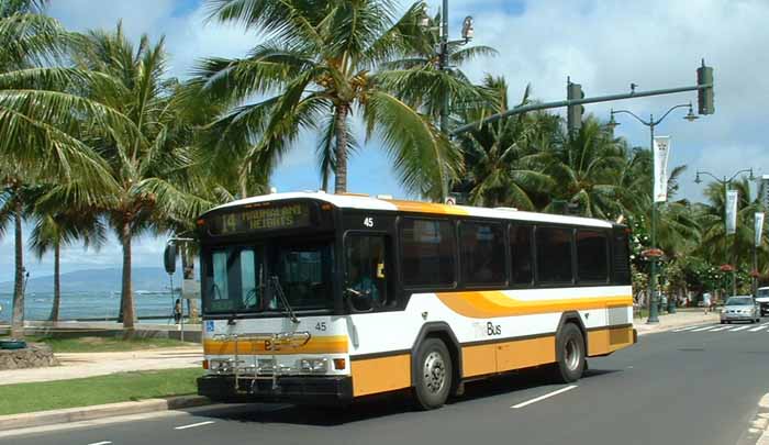 Short Gillig Phantom 45 - TheBus Oahu