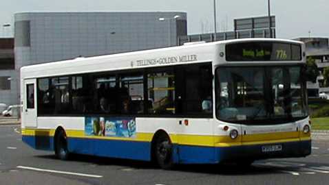 Tellings Golden Miller Volvo B10BLE Alexander ALX300 W905UJM