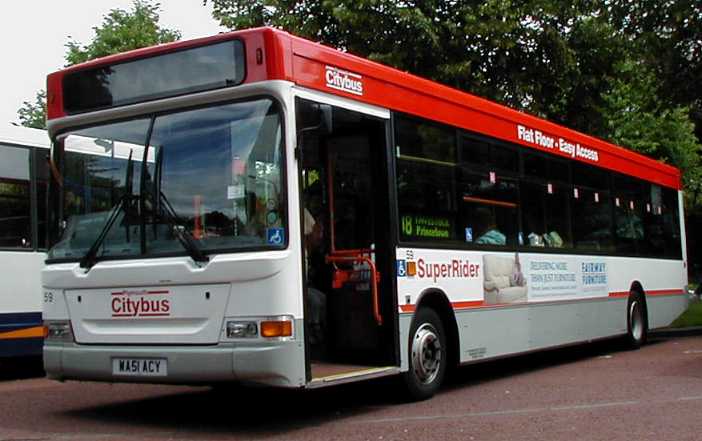 Plymouth CityBus Dennis Dart