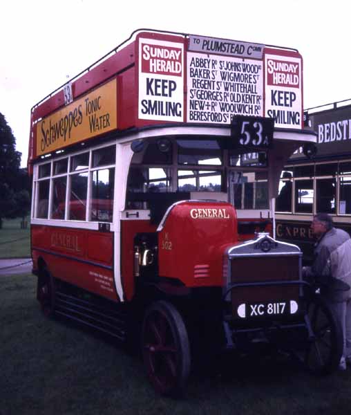 London General Omnibus Company K502