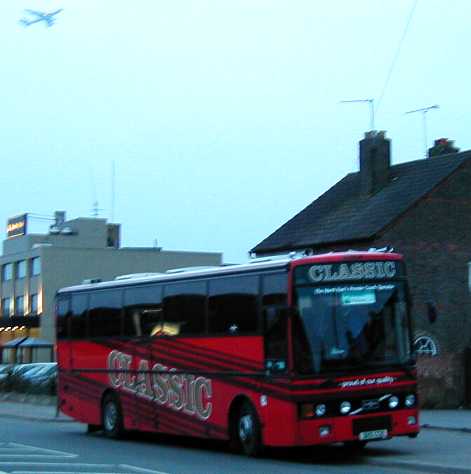 Classic Coaches Volvo B10M Van Hool