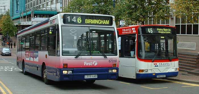 First Midland Red Dennis Lance Plaxton Verde 67209