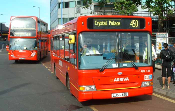 Arriva London Dennis Dart SLF Plaxton Pointer PDL131