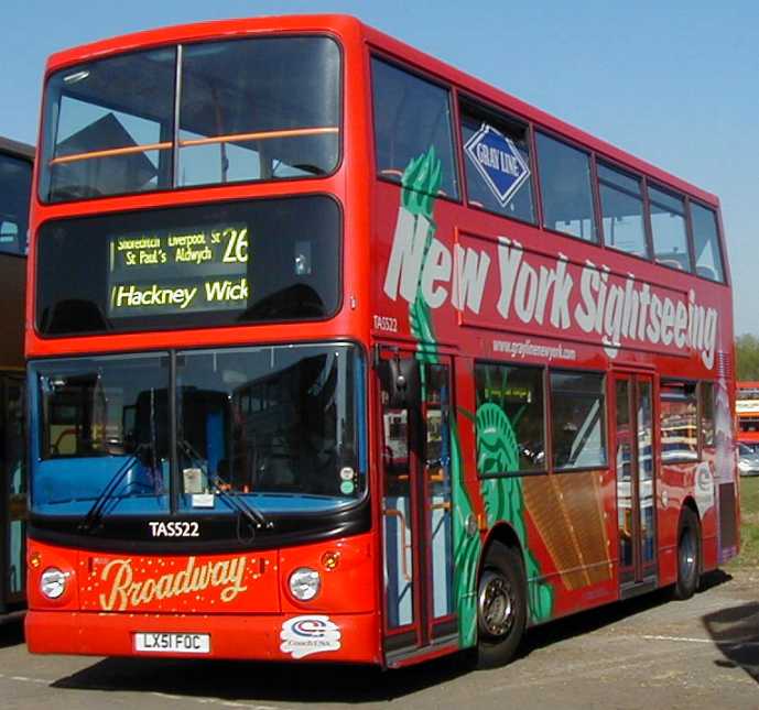 Stagecoach East London Trident TA404