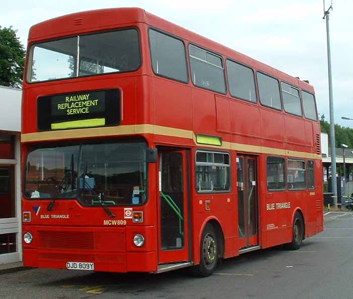 Blue Triangle Metrobus