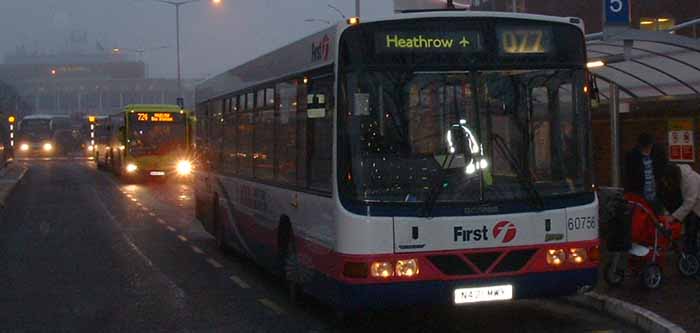 First Beeline Wright bodied Scania L113CRL 60756