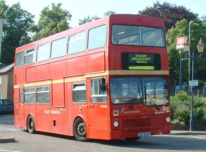 Blue Triangle Metrobus