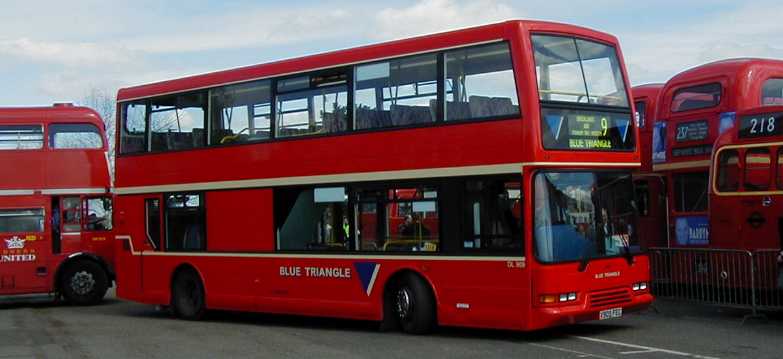 Blue Triangle Dennis Trident East Lancs Lolyne