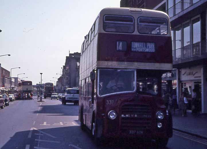 Southampton Leyland Titan PD2A Park Royal 337