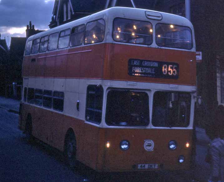 Orpington & District Leyland Atlantean Weymann 44DKT