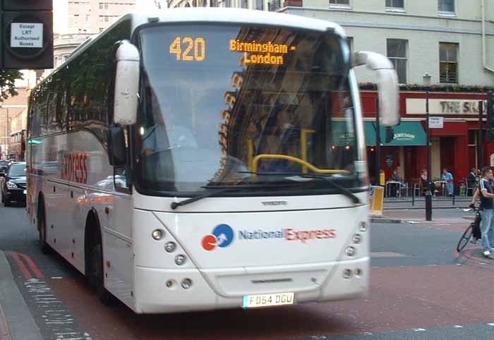 Ambassador Coaches National Express Volvo B12B Jonckheere Mistral 50 FD54DGU