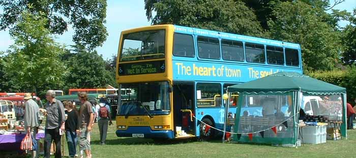 Bournemouth Yellow Buses Volvo B7TL East Lancs Cabryolet