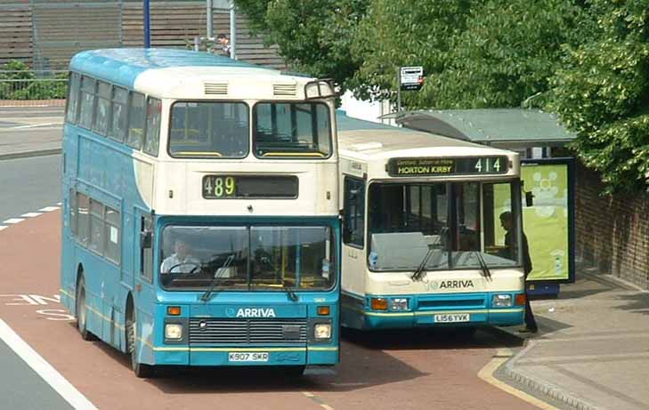 Arriva Kent Thameside Volvo Olympian & Dennis Dart